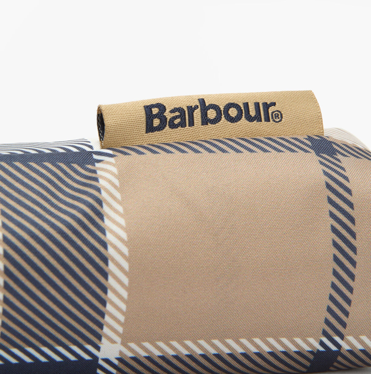 Barbour PORTREE Umbrella Hessian Navy Tartan