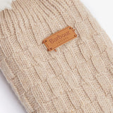 Barbour CABLE KNIT LOUNGE Socks Womens Socks Oatmeal
