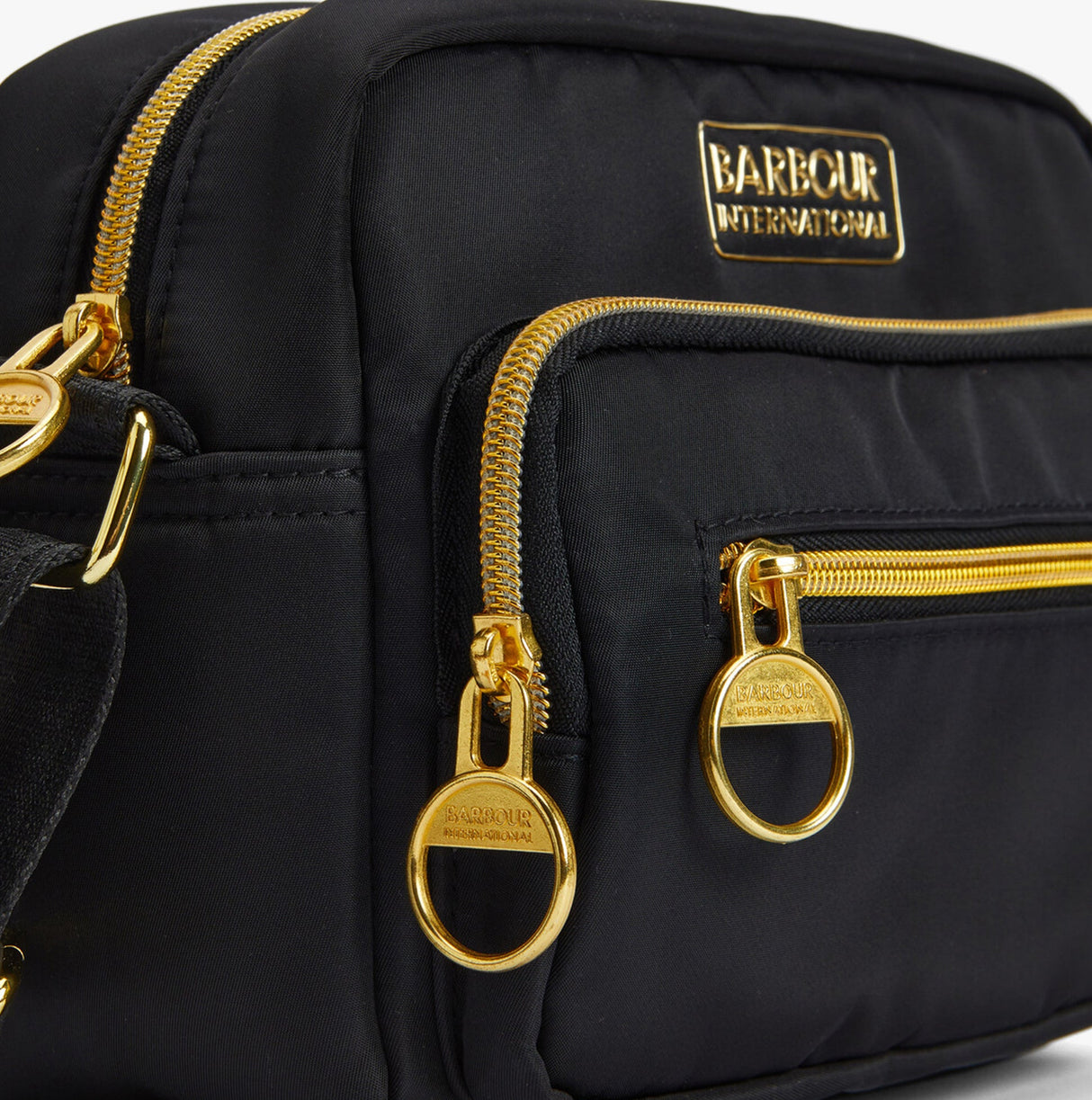 Barbour B.INTL QUALIFY Womens Crossbody Bag Black