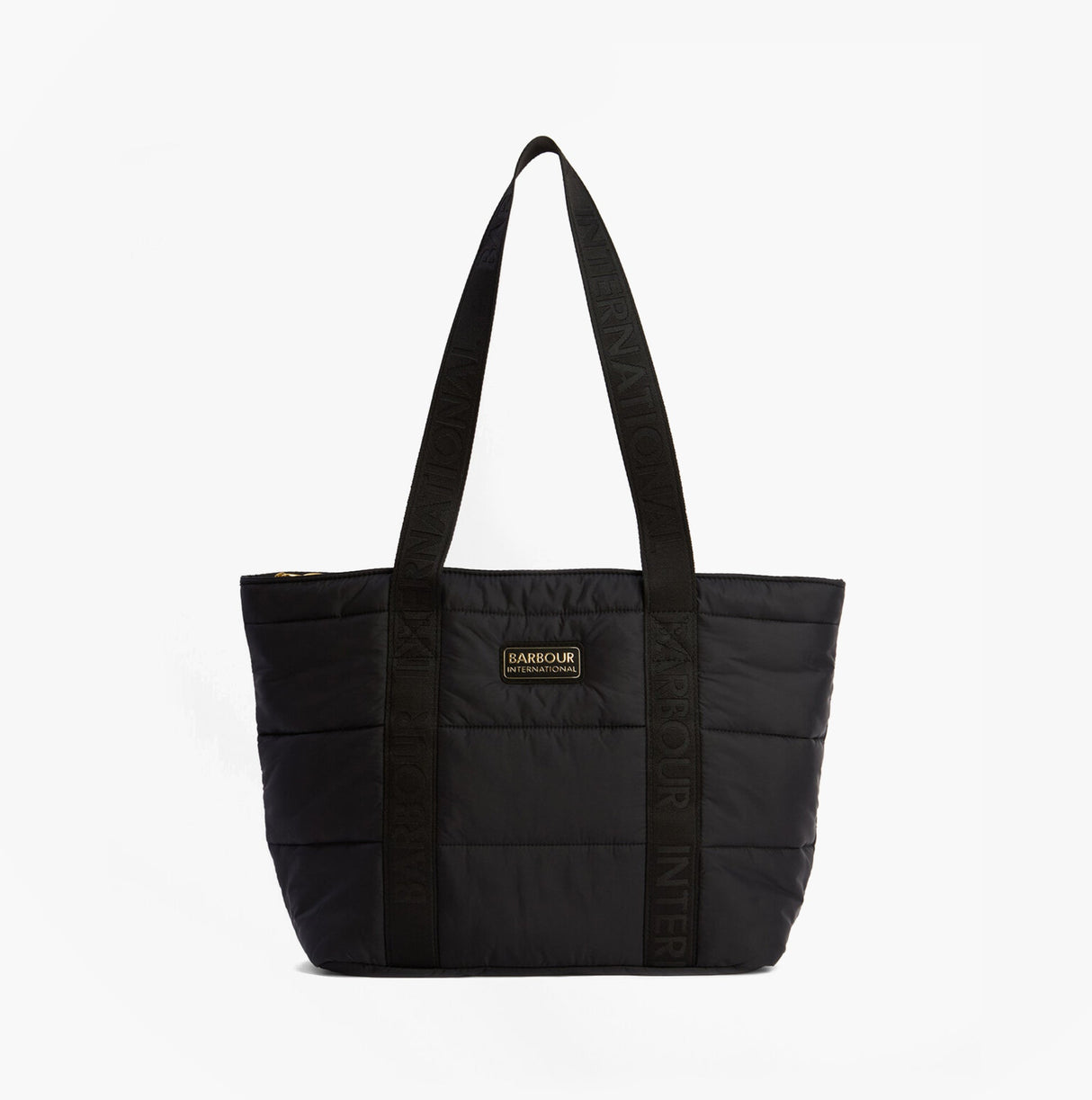 Barbour MONACO QUILT Tote Bag Womens Black