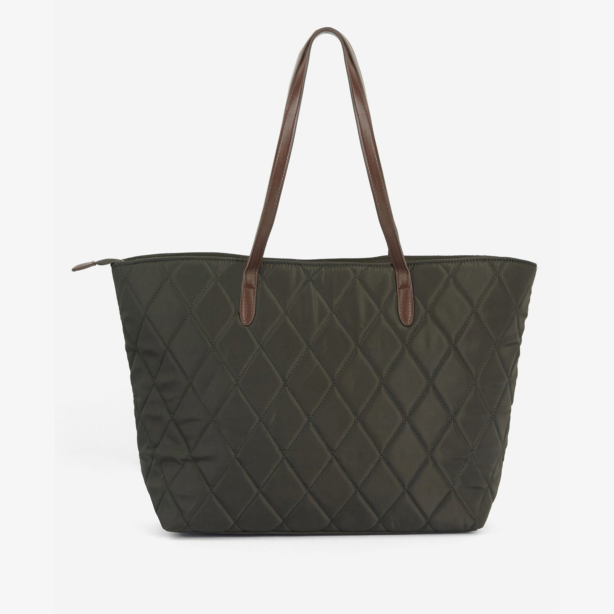 Barbour QUILTED Womens Tote Bag Olive