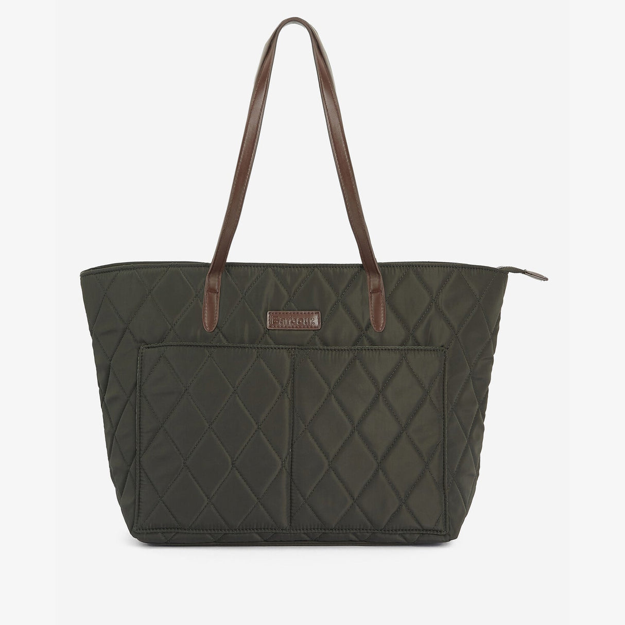 Barbour QUILTED Womens Tote Bag Olive