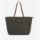Barbour QUILTED Womens Tote Bag Olive