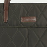 Barbour QUILTED Womens Tote Bag Olive