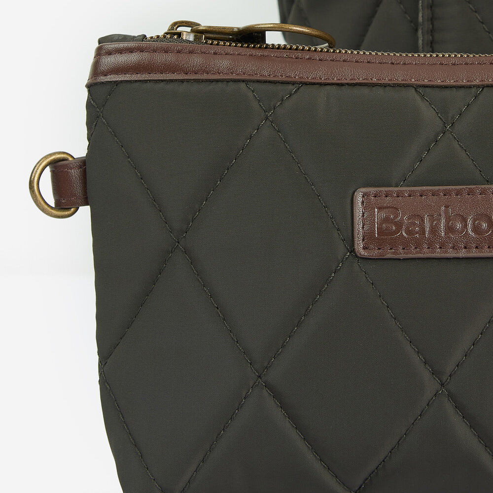 Barbour QUILTED Womens Tote Bag Olive