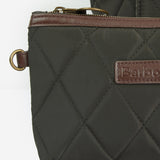 Barbour QUILTED Womens Tote Bag Olive