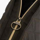 Barbour QUILTED Womens Tote Bag & Purse Olive