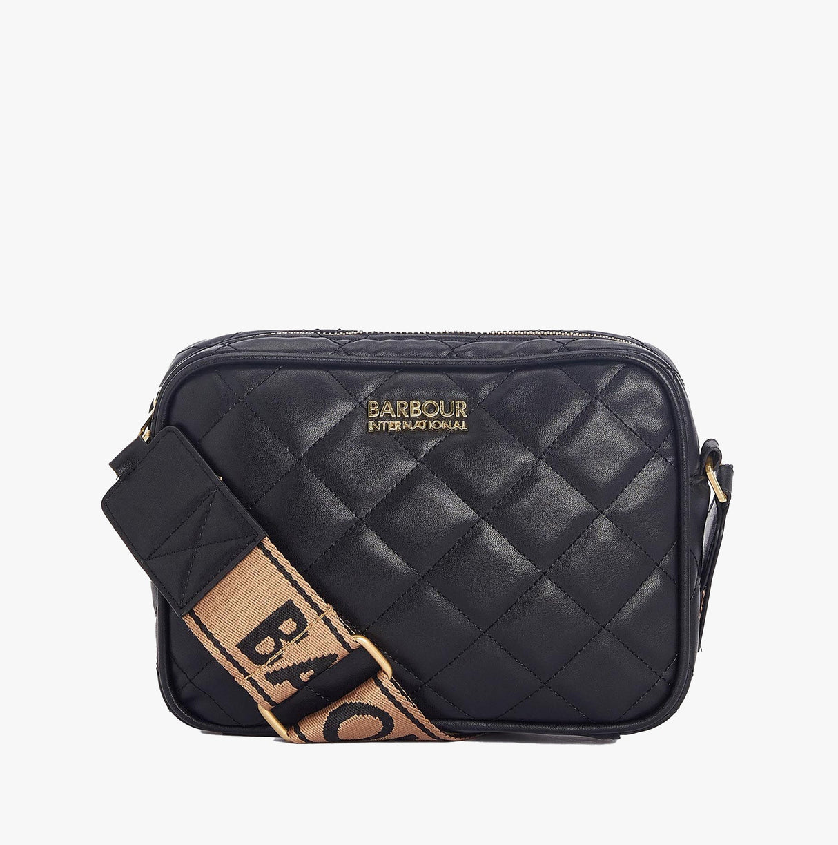 Barbour QUILTED SLOANE Womens Crossbody Bag Black