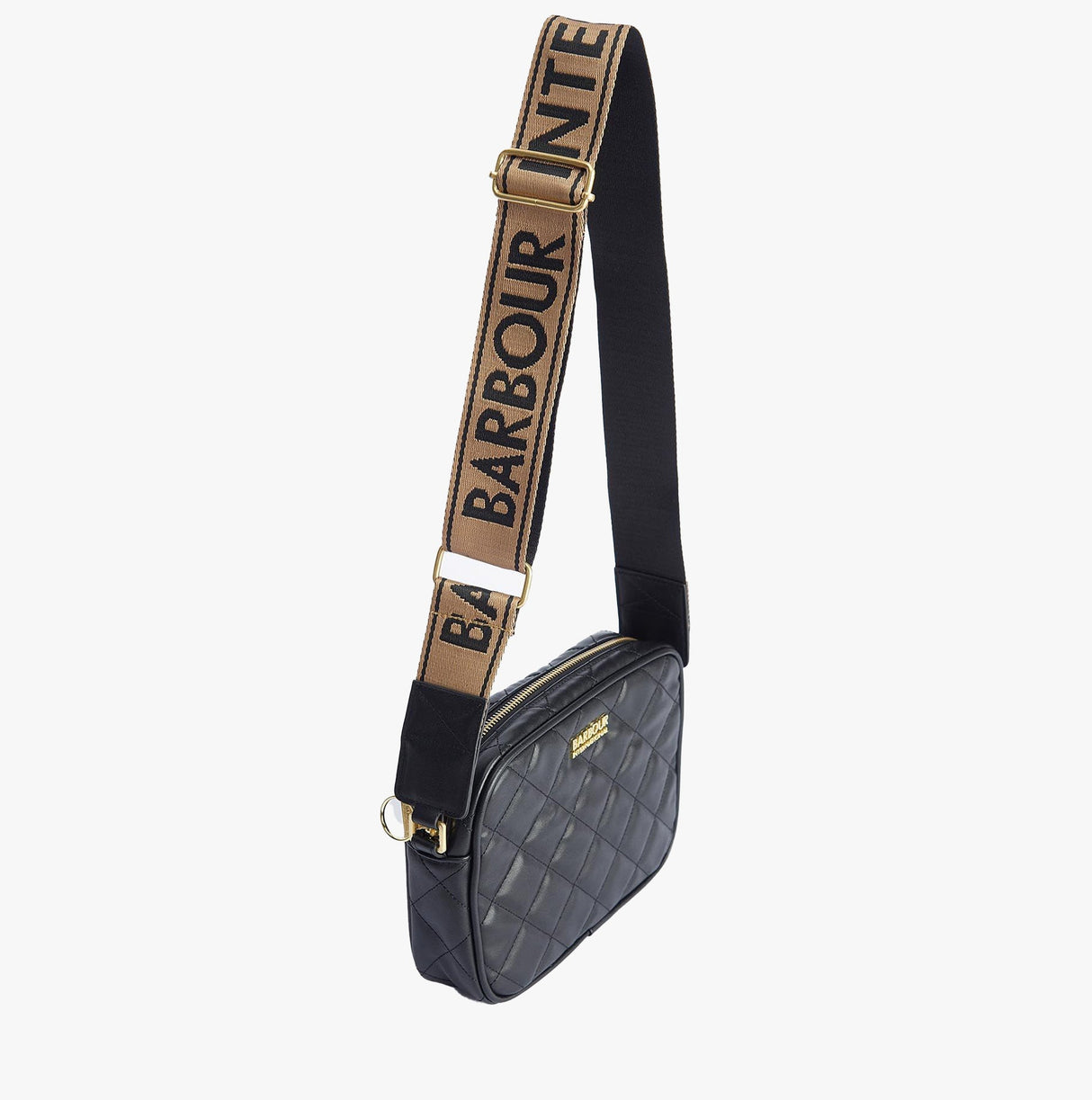 Barbour QUILTED SLOANE Womens Crossbody Bag Black