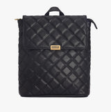 Barbour QUILTED HOXTON Womens Backpack Black