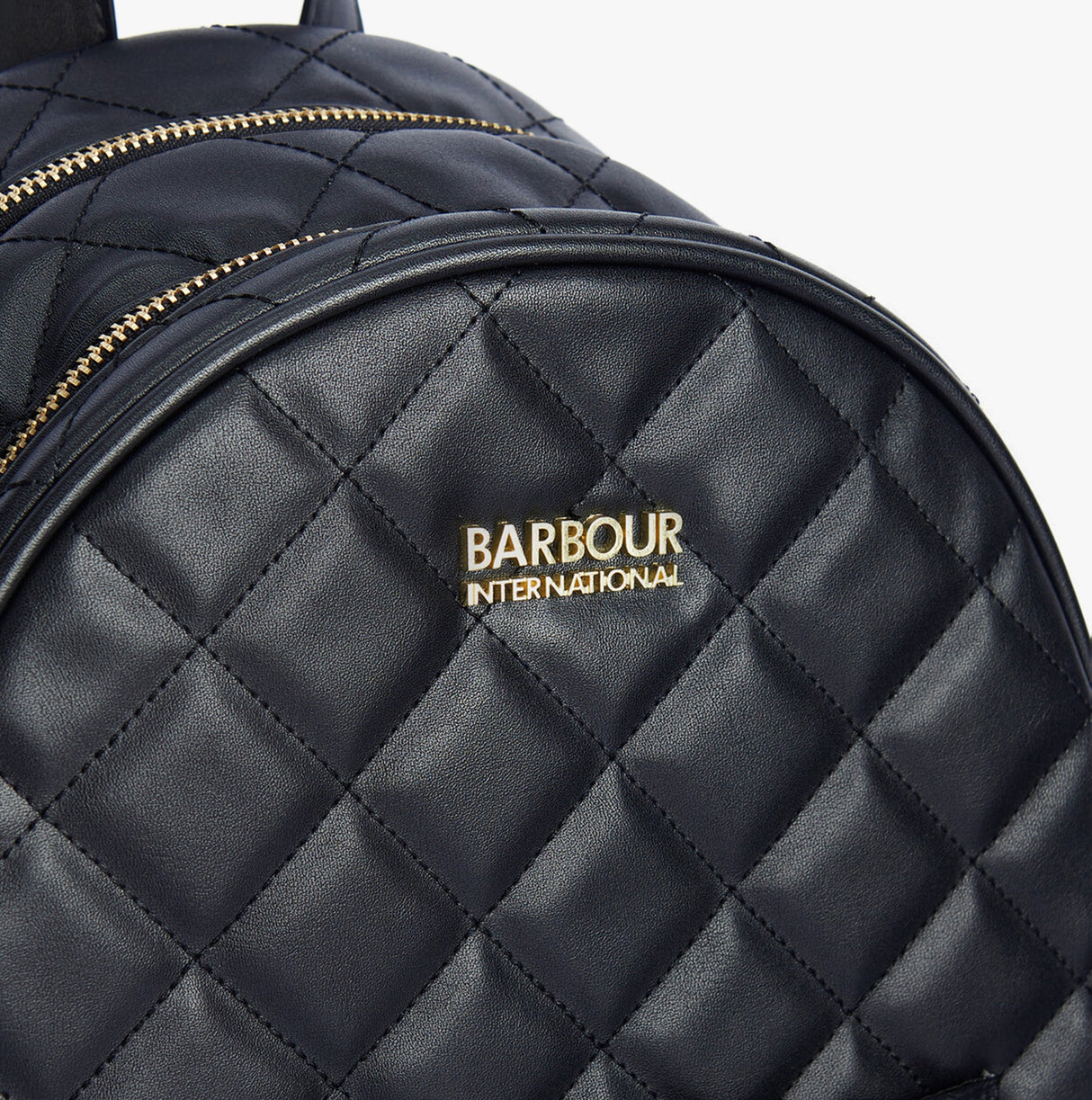 Barbour QUILTED UXBRIDGE Womens Backpack Black