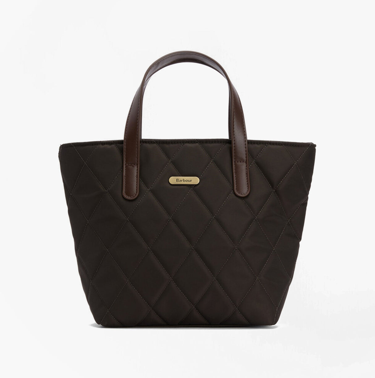 Barbour MINI QUILTED Womens Tote Bag Olive