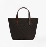 Barbour MINI QUILTED Womens Tote Bag Olive