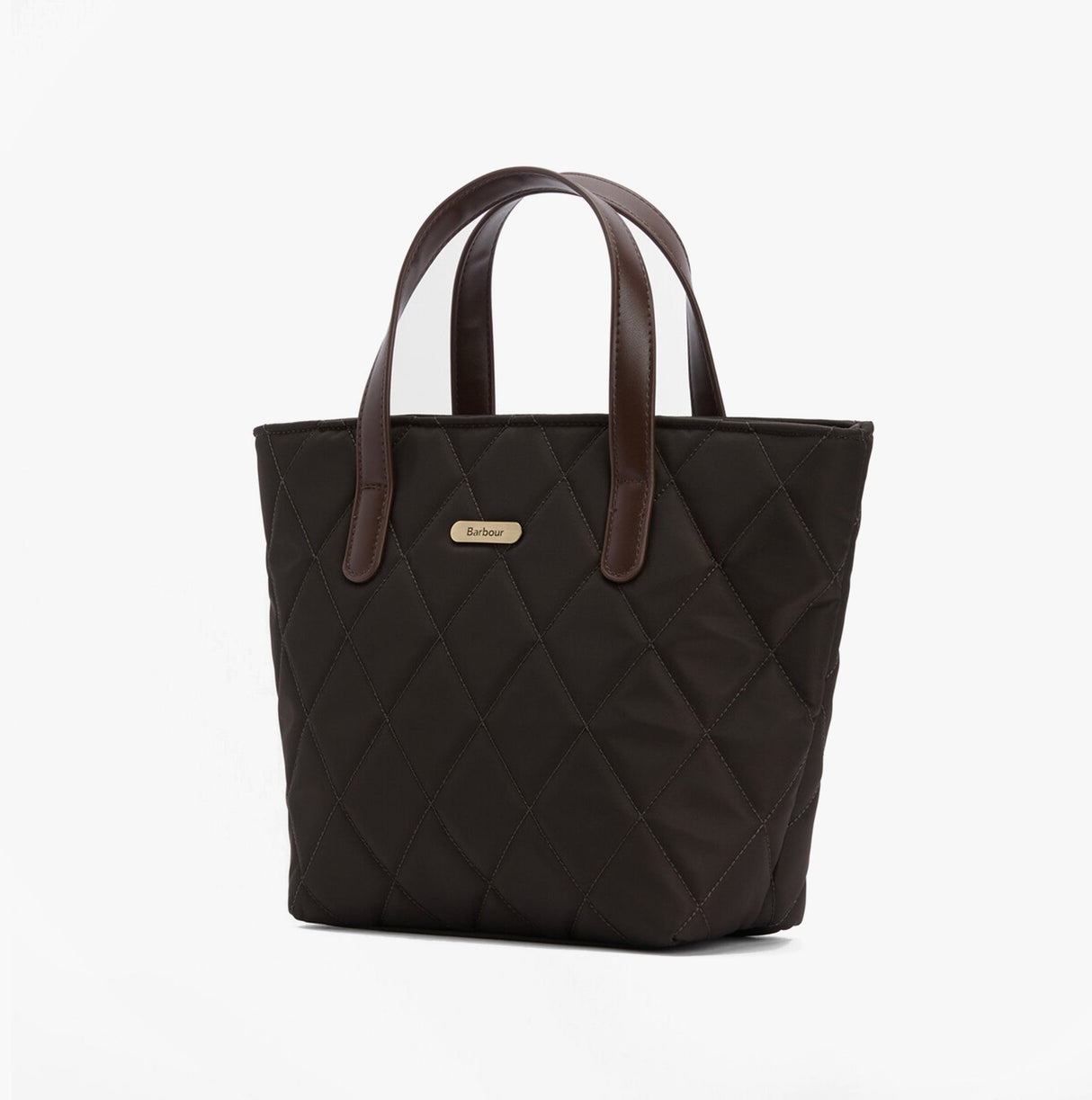 Barbour MINI QUILTED Womens Tote Bag Olive