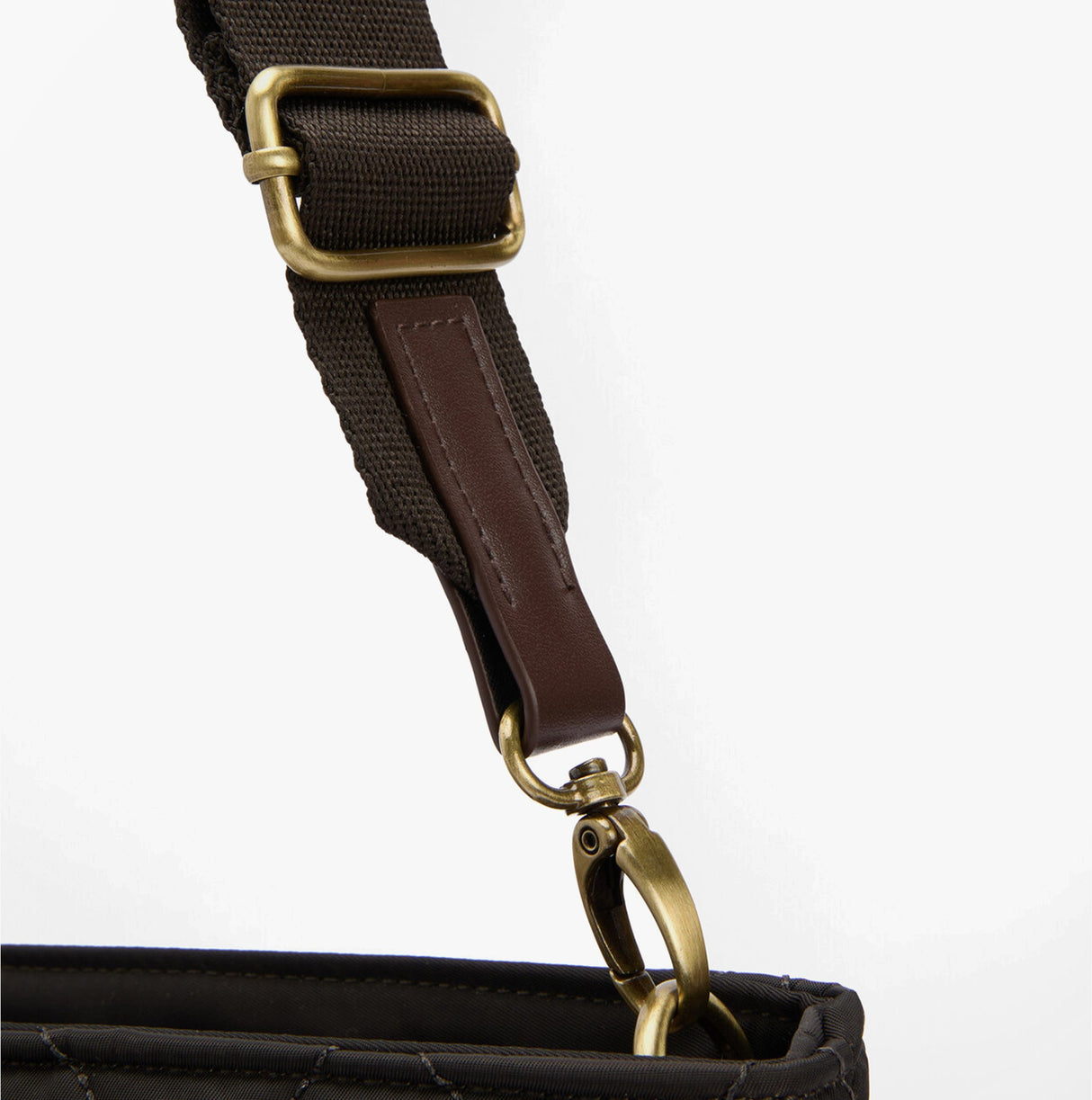 Barbour MINI QUILTED Womens Tote Bag Olive