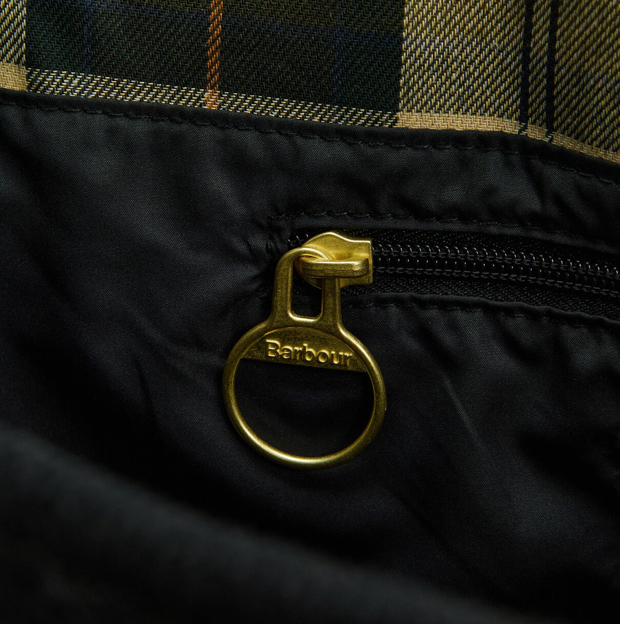 Barbour HEALY Tote Bag Womens Tote Bag Black/Ancient