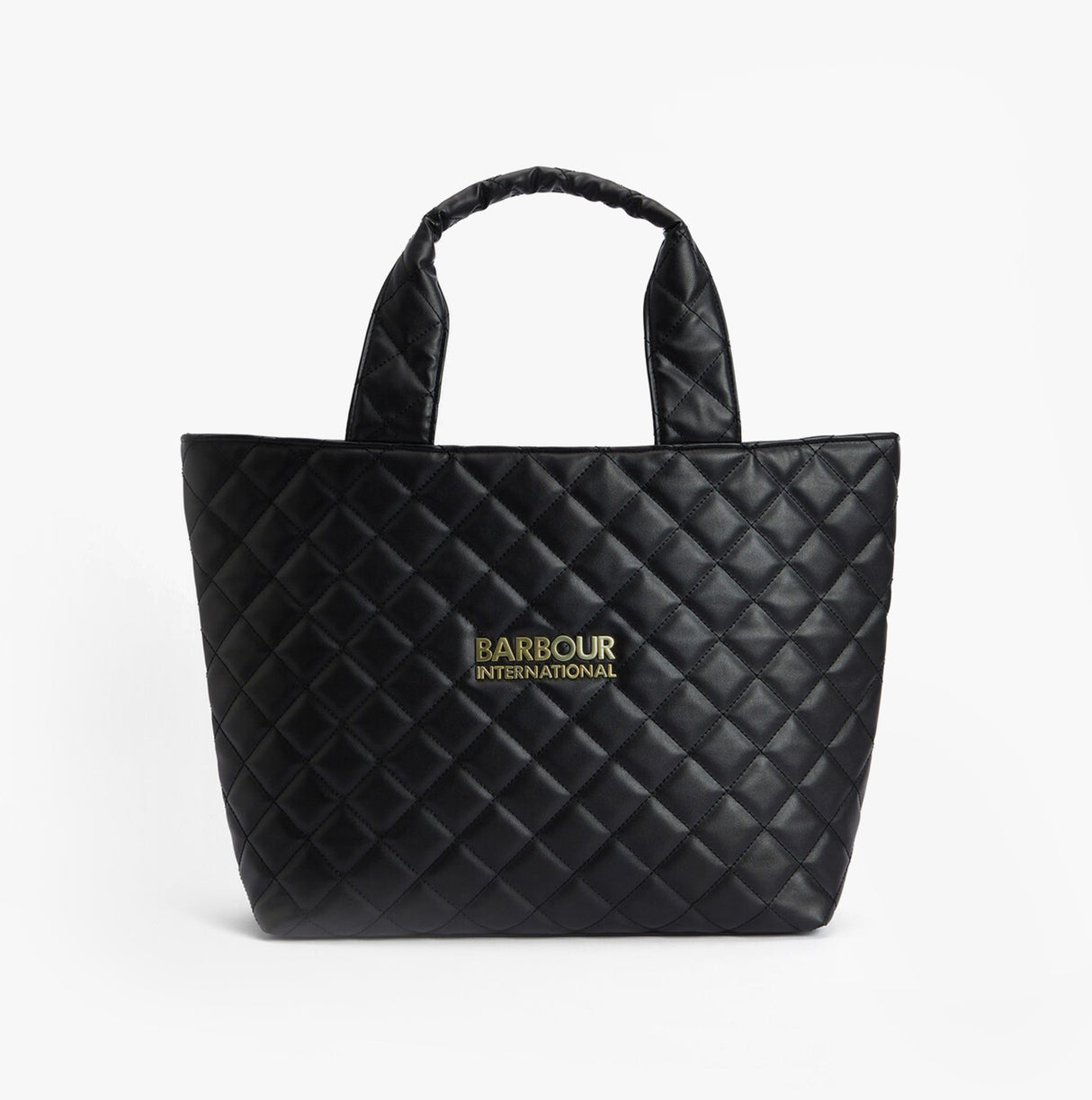 Barbour B.INTL BATTERSEA QUILTED Womens Mini Tote Bag Black