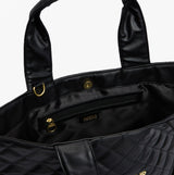 Barbour B.INTL BATTERSEA QUILTED Womens Mini Tote Bag Black