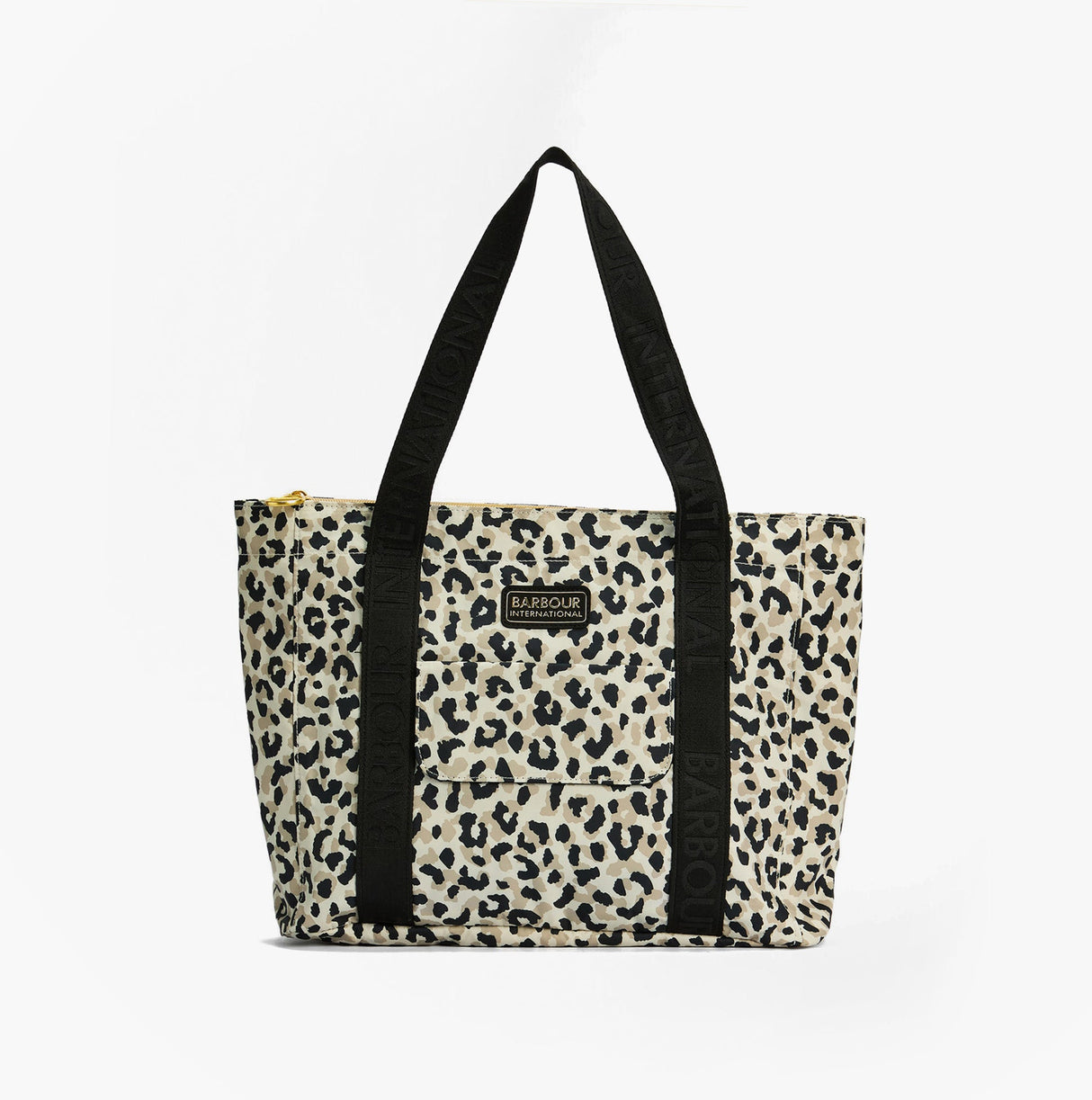 Barbour BOULEVARD Tote Bag Womens Jasmine Leopard
