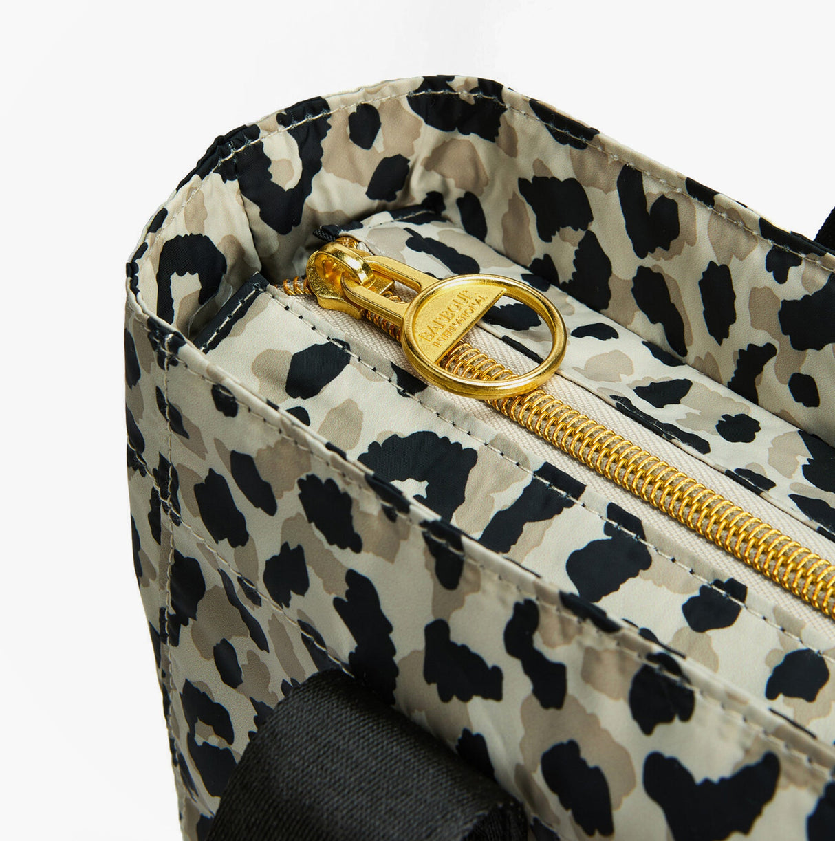 Barbour BOULEVARD Tote Bag Womens Jasmine Leopard