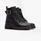 Barbour HEIDI Womens Lace Up Boots Black