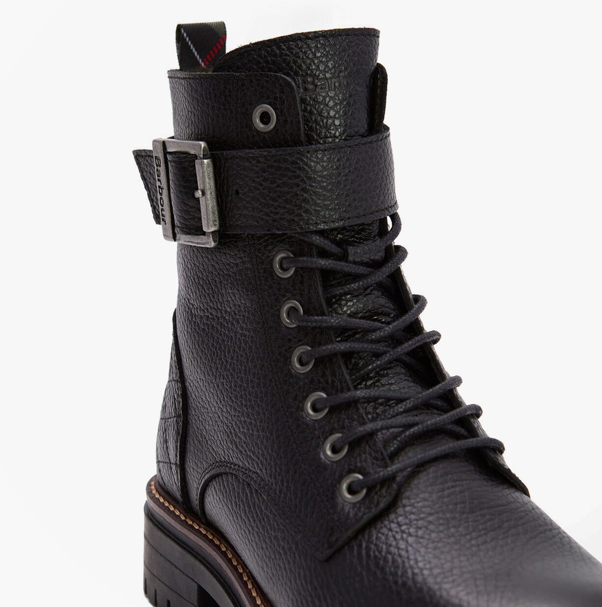 Barbour HEIDI Womens Lace Up Boots Black