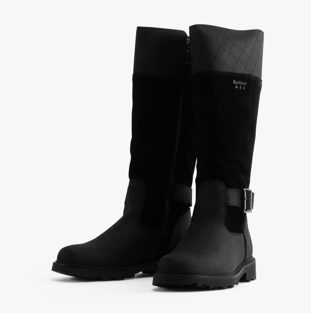 Barbour FAREHAM Womens Tall Boots Black