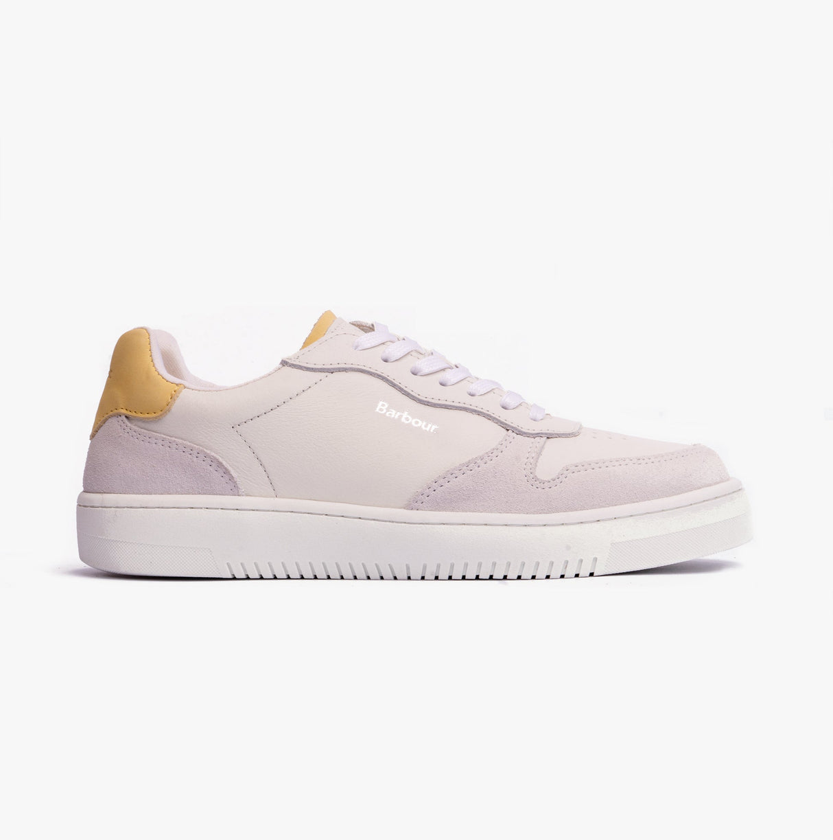 Barbour CELESTE Womens Casual Trainers White/Lemonade