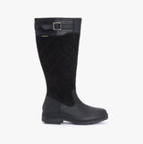 Barbour OAK Womens Waterproof Tall Boots Black