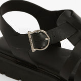 Barbour OTTERBURN Womens Fisherman Sandals Black