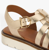 Barbour OTTERBURN Womens Fisherman Sandals Gold