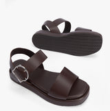 Barbour ERIN Womens Sandals Dark Brown