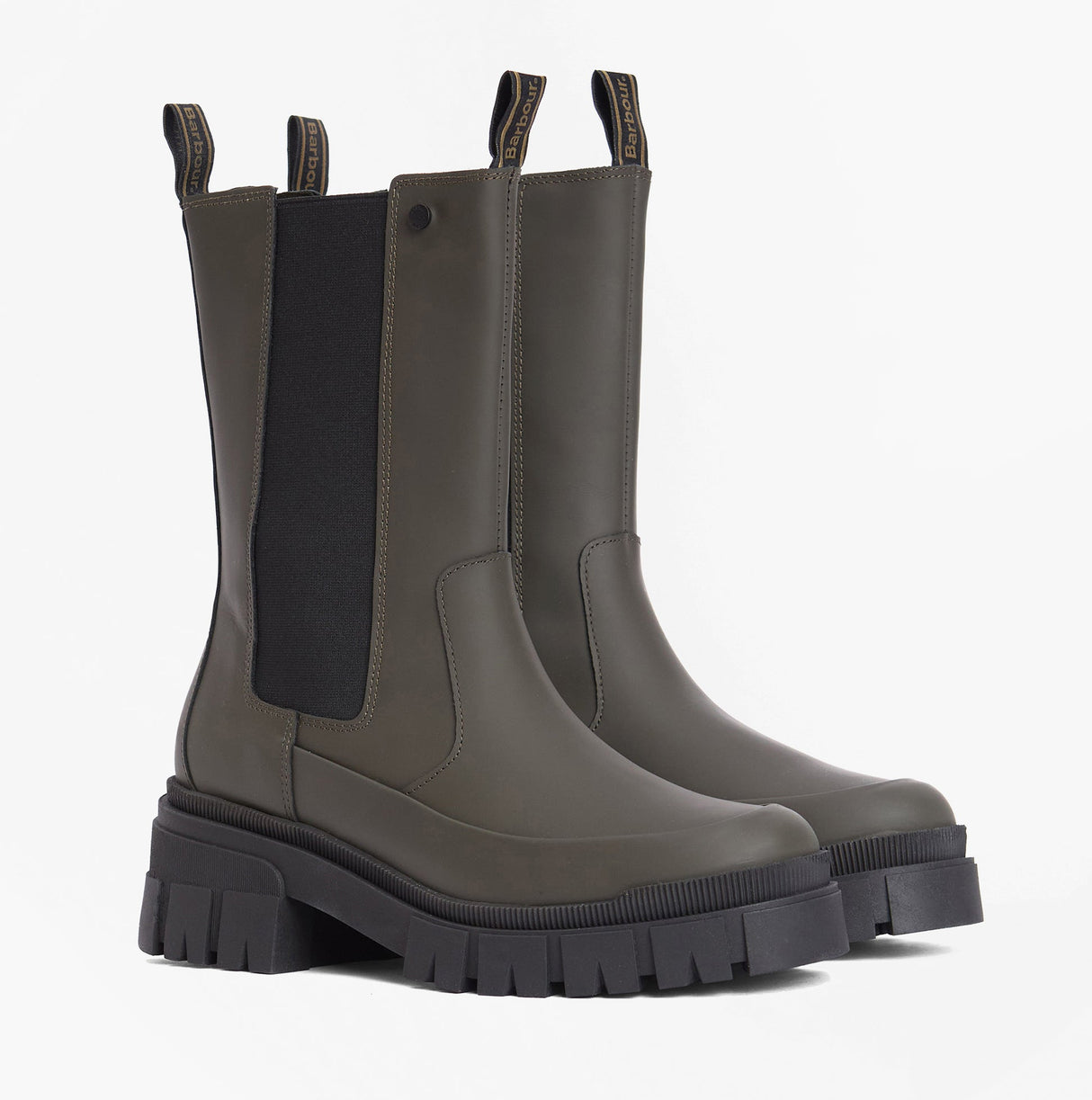 Barbour SIDNEIGH Womens Chelsea Boots Olive