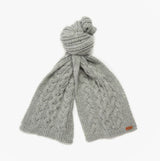 Barbour PENSHAW BEANIE & SCARF Womens Gift Set Grey