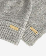 Barbour SPARKLE BEANIE & SCARF Womens Gift Set Grey Marl