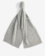 Barbour SPARKLE BEANIE & SCARF Womens Gift Set Grey Marl