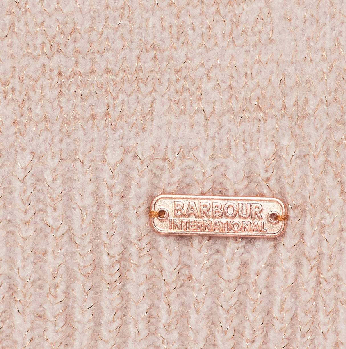 Barbour SPARKLE BEANIE & SCARF Womens Gift Set Pink