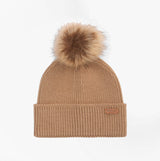 Barbour DOVER BEANIE & HAILES SCARF Gift Set Womens Hessian Tartan