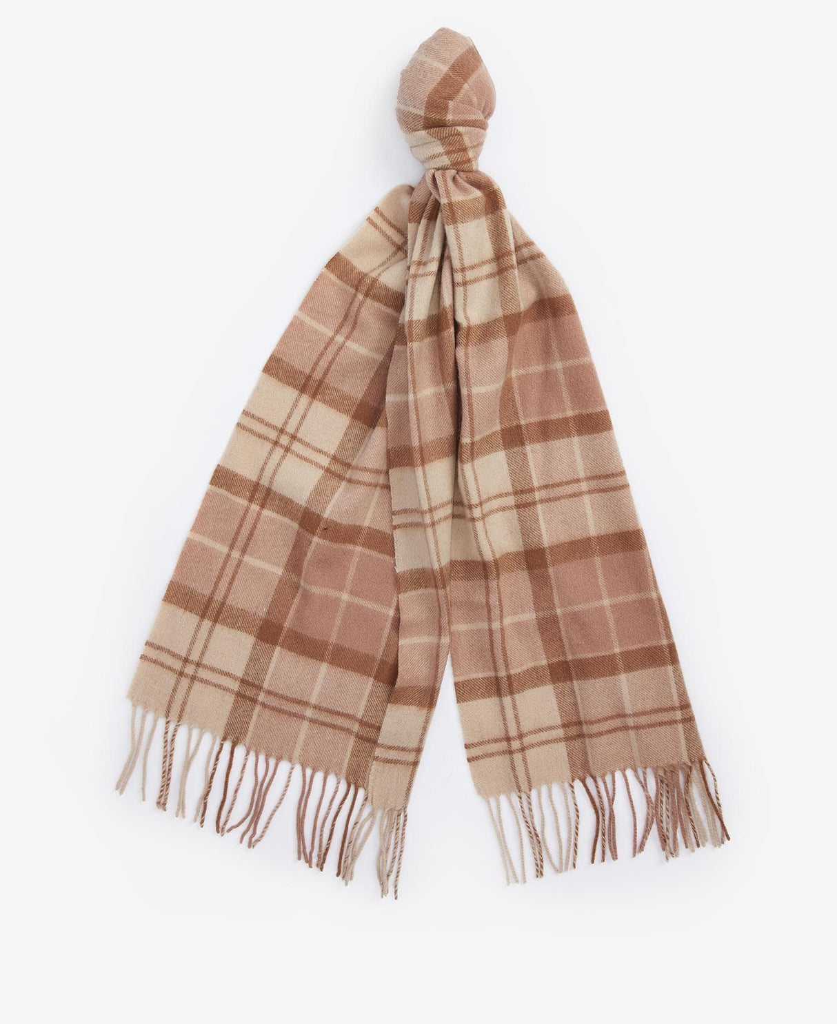 Barbour AUBREY BEANIE & SCARF Gift Set Womens Camel