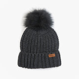 Barbour SALTBURN Womens Beanie Charcoal