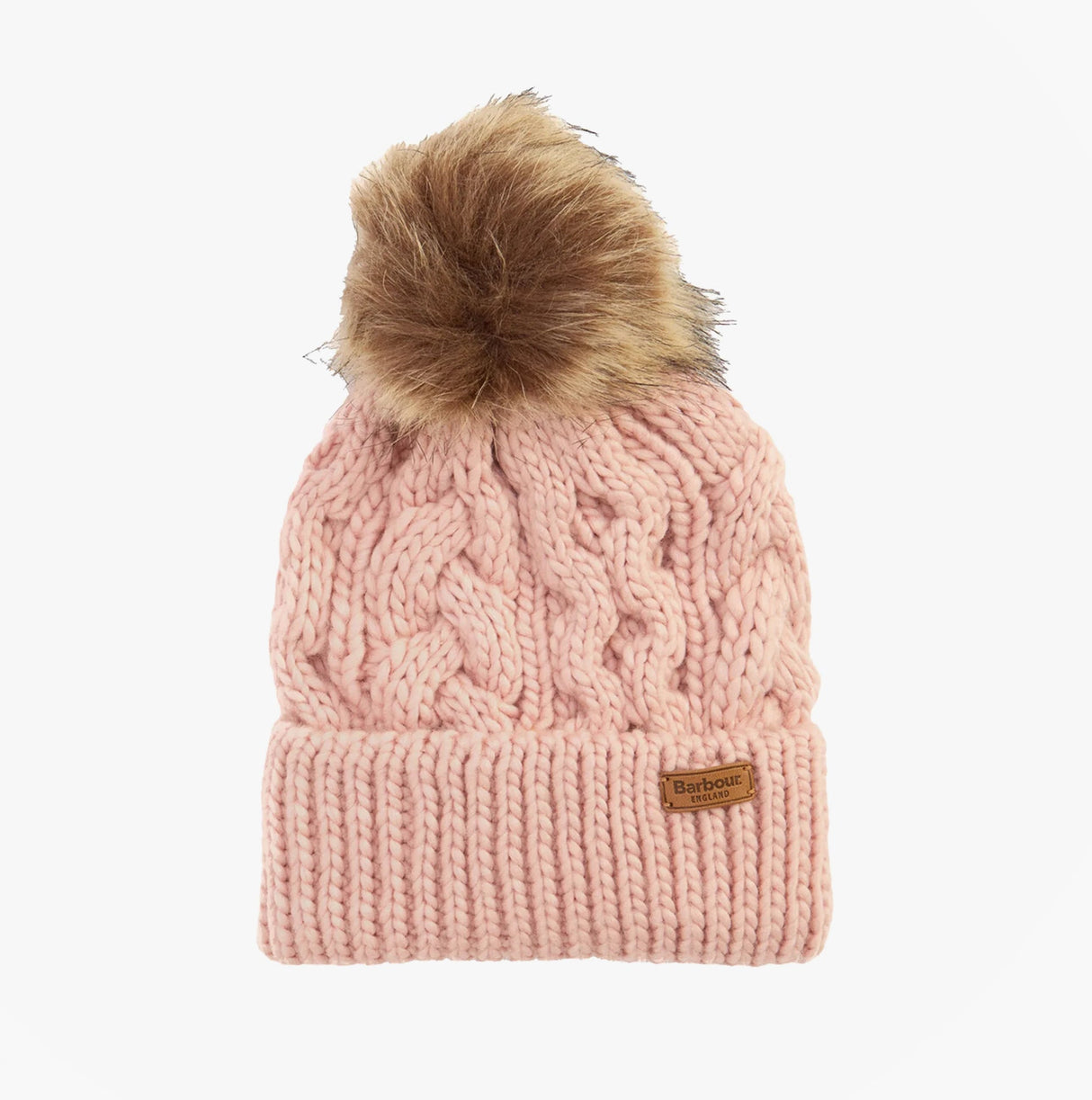 Barbour PENSHAW Womens Beanie Pink Blush