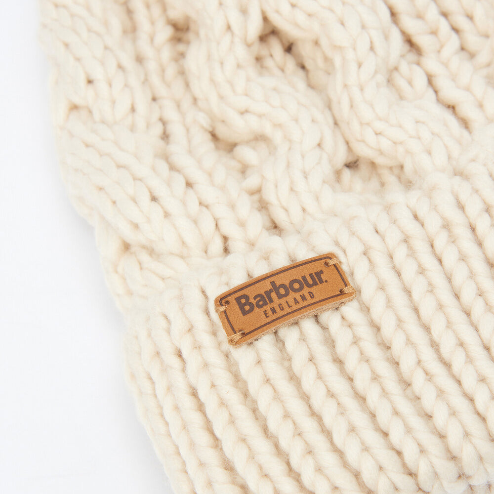 Barbour PENSHAW Womens Pom-Pom Beanie Blush Pink