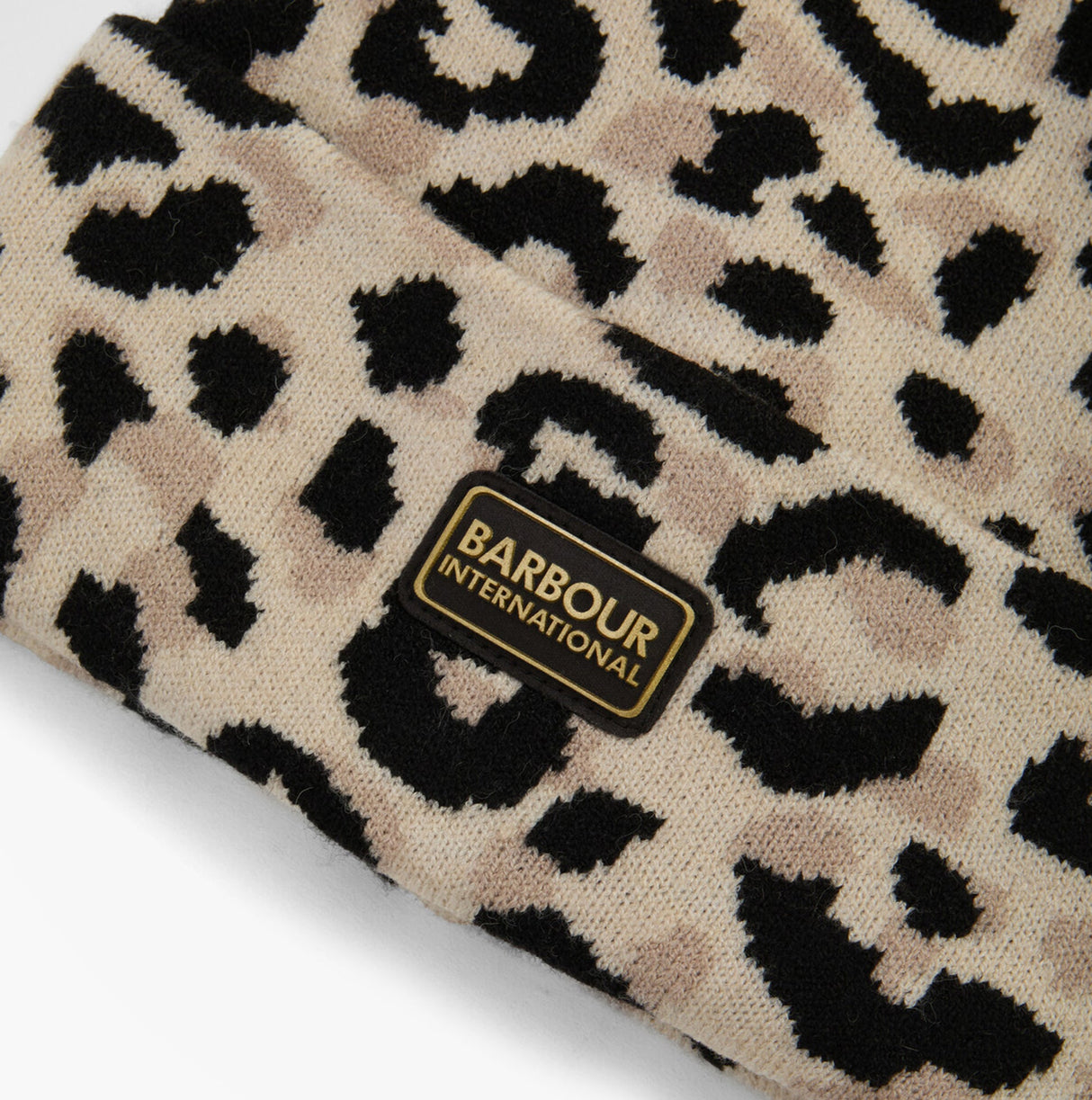 Barbour HARLEY LEOPARD Womens Beanie Jasmine Leopard