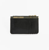 Barbour ALDER LEATHER Card Holder Womens Black