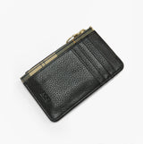 Barbour ALDER LEATHER Card Holder Womens Black
