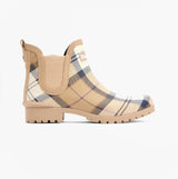 Barbour WILTON Womens Chelsea Wellies Hessian Tartan