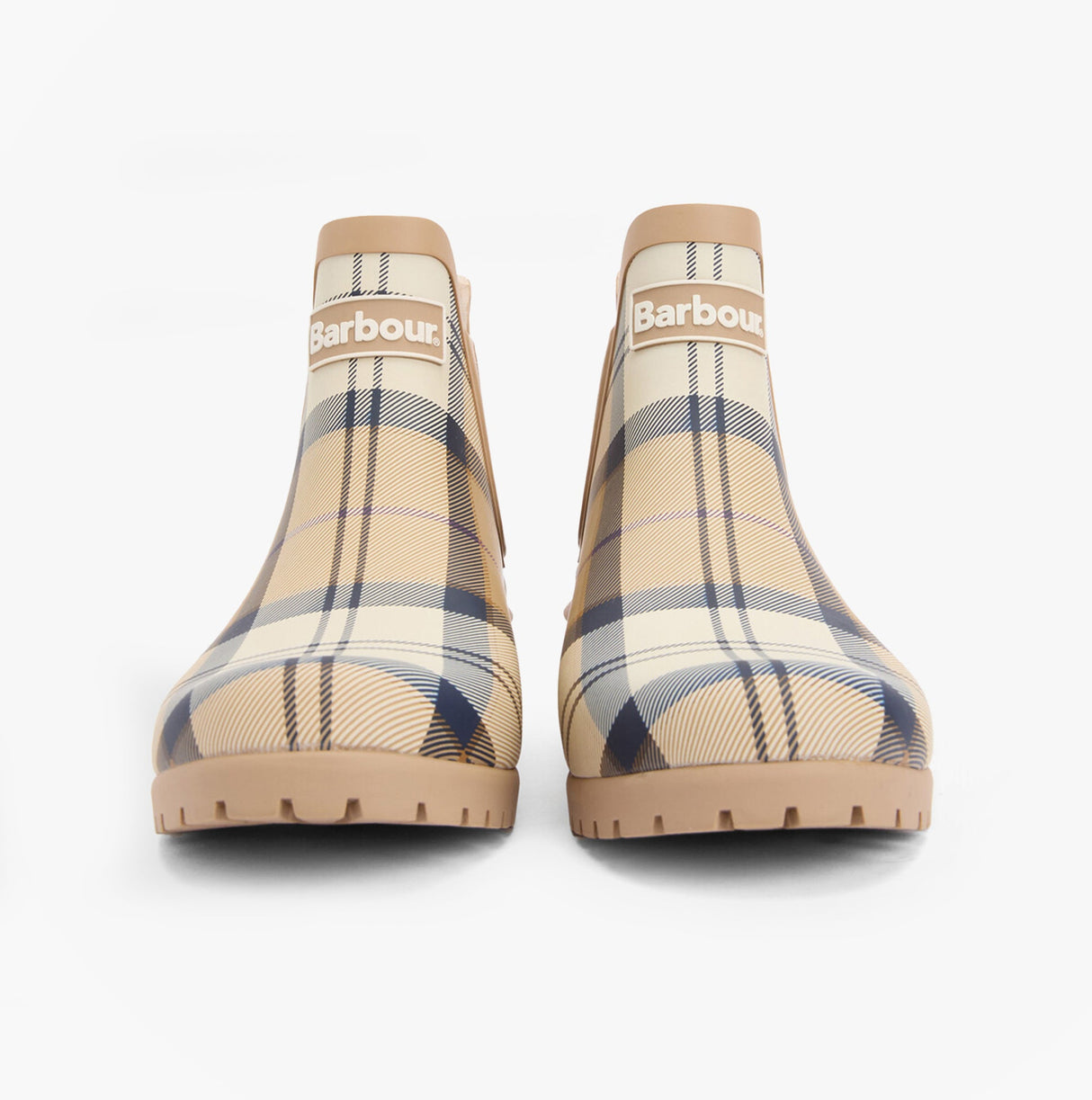 Barbour WILTON Womens Chelsea Wellies Hessian Tartan