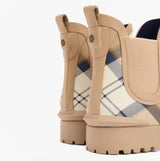 Barbour WILTON Womens Chelsea Wellies Hessian Tartan