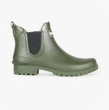 Barbour WILTON Womens Chelsea Wellington Boots Olive