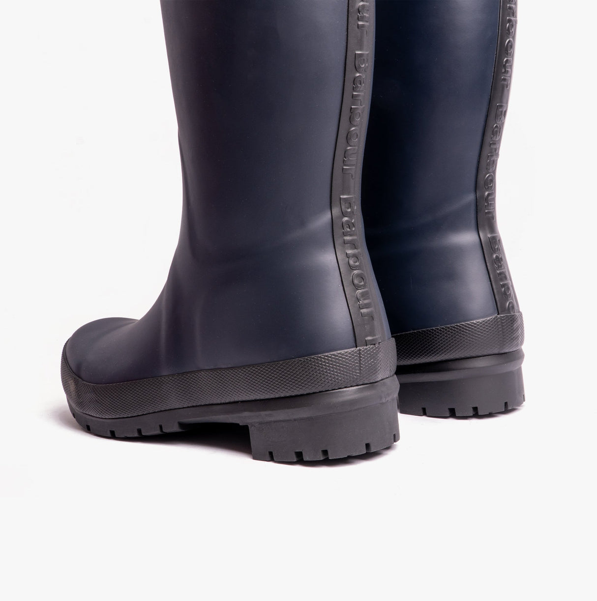 Barbour ABBEY Womens Wellington Boots Navy